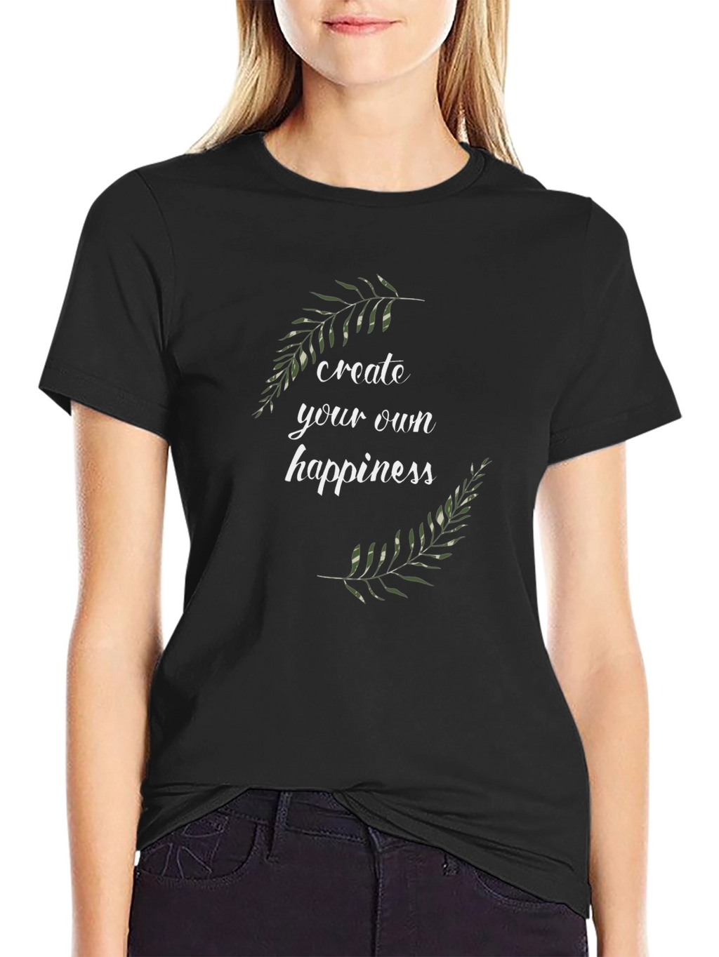 Create Your Own Happiness Tee - Stylish Comfort