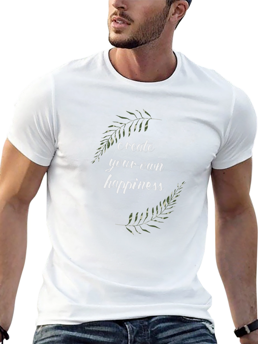 Create Your Own Happiness Tee - Stylish Comfort
