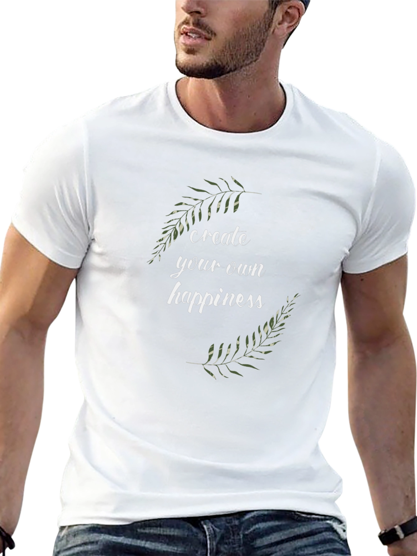 Create Your Own Happiness Tee - Stylish Comfort