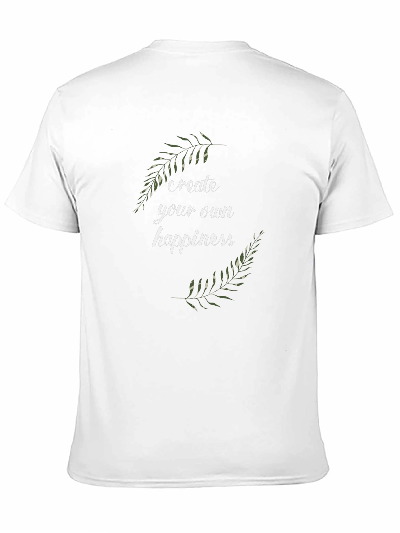 Create Your Own Happiness Tee - Stylish Comfort
