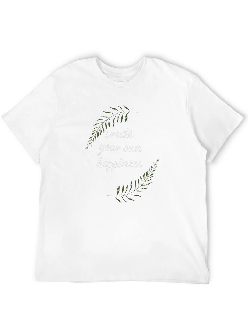 Create Your Own Happiness Tee - Stylish Comfort