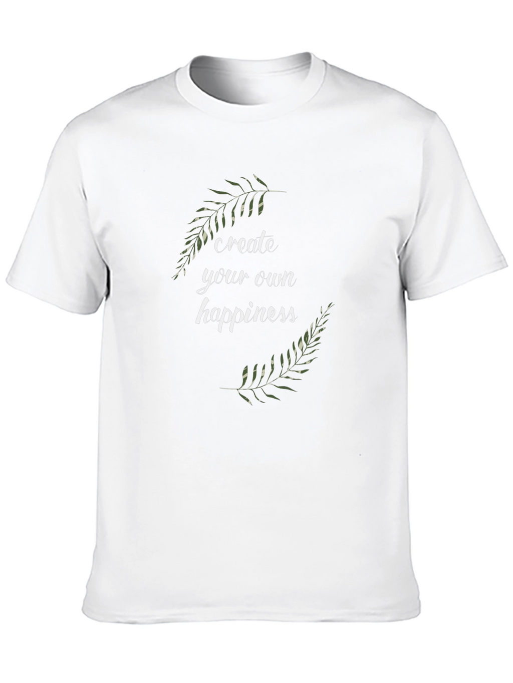Create Your Own Happiness Tee - Stylish Comfort