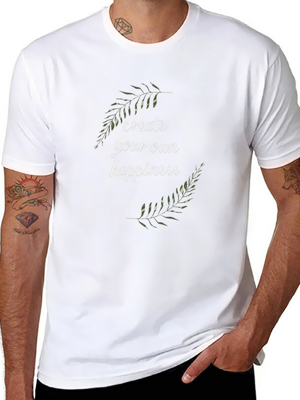 Create Your Own Happiness Tee - Stylish Comfort