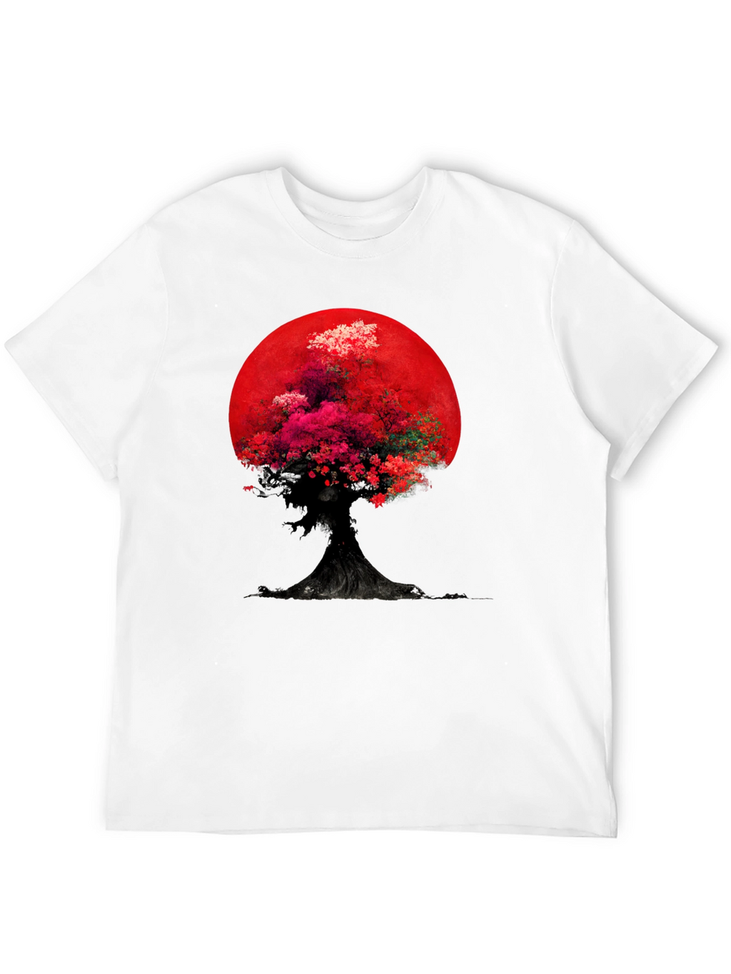 Tree of Life Red Moon Graphic Tee