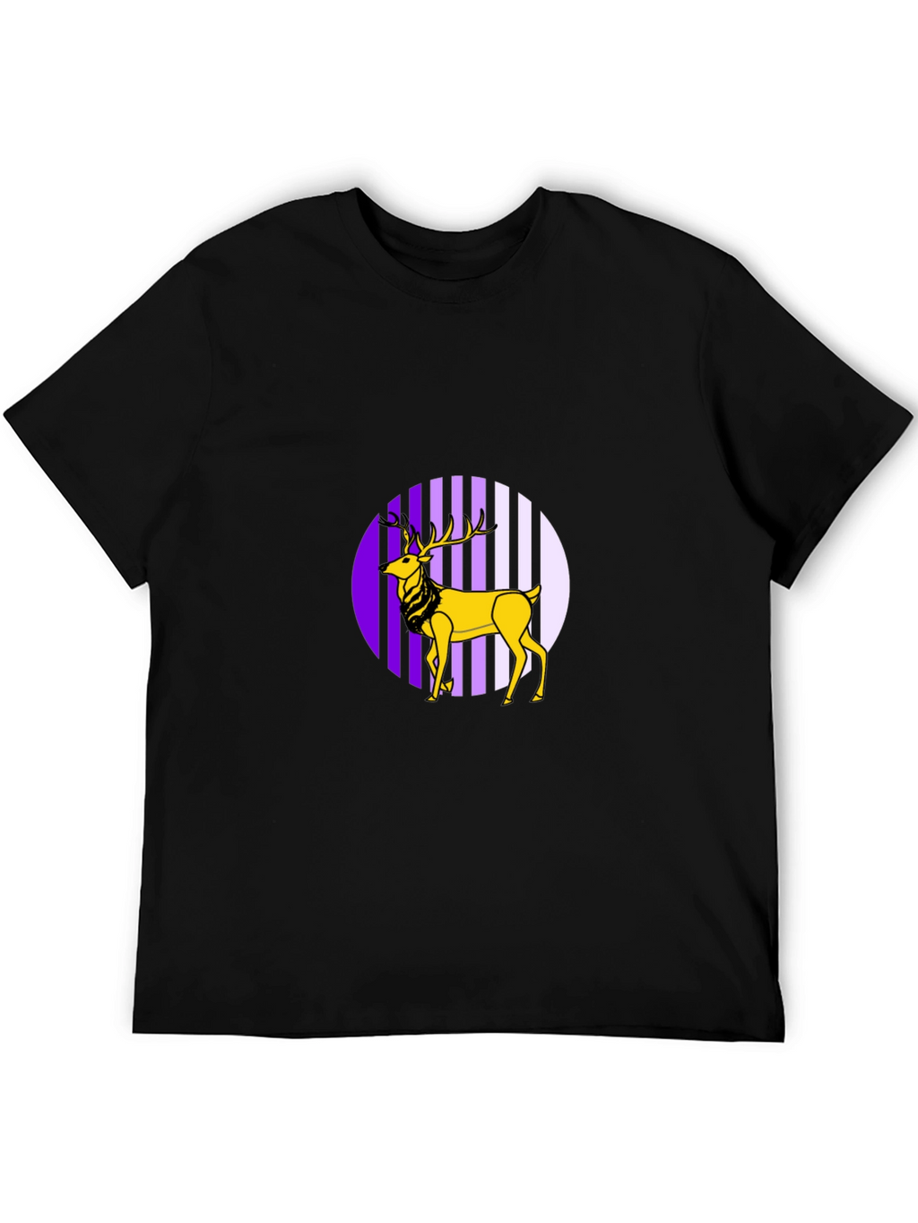 Striking Deer Graphic Tee - Unique Style