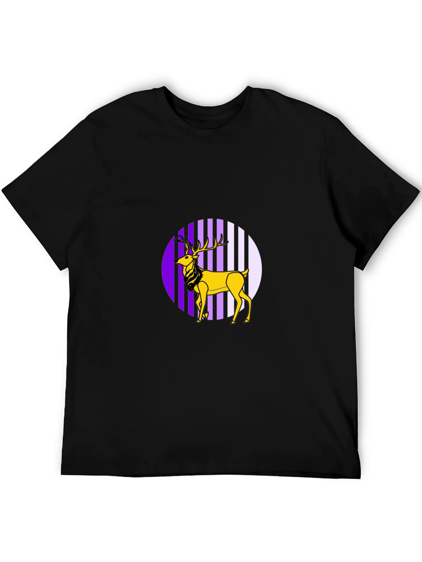 Striking Deer Graphic Tee - Unique Style