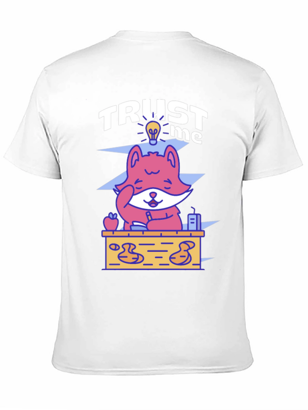 Trust Me Fox Graphic Tee - Unisex Crewneck T-Shirt