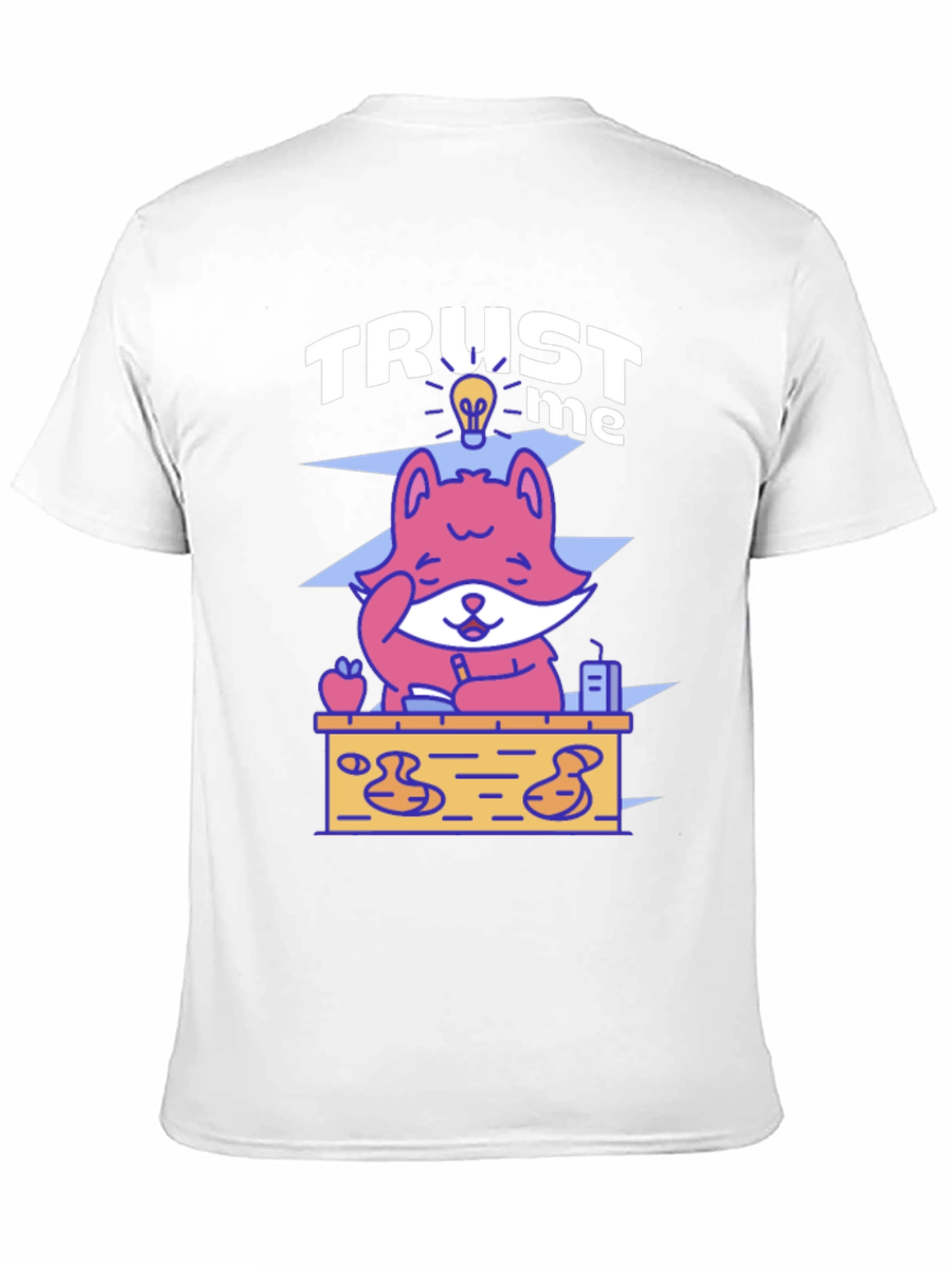 Trust Me Fox Graphic Tee - Unisex Crewneck T-Shirt