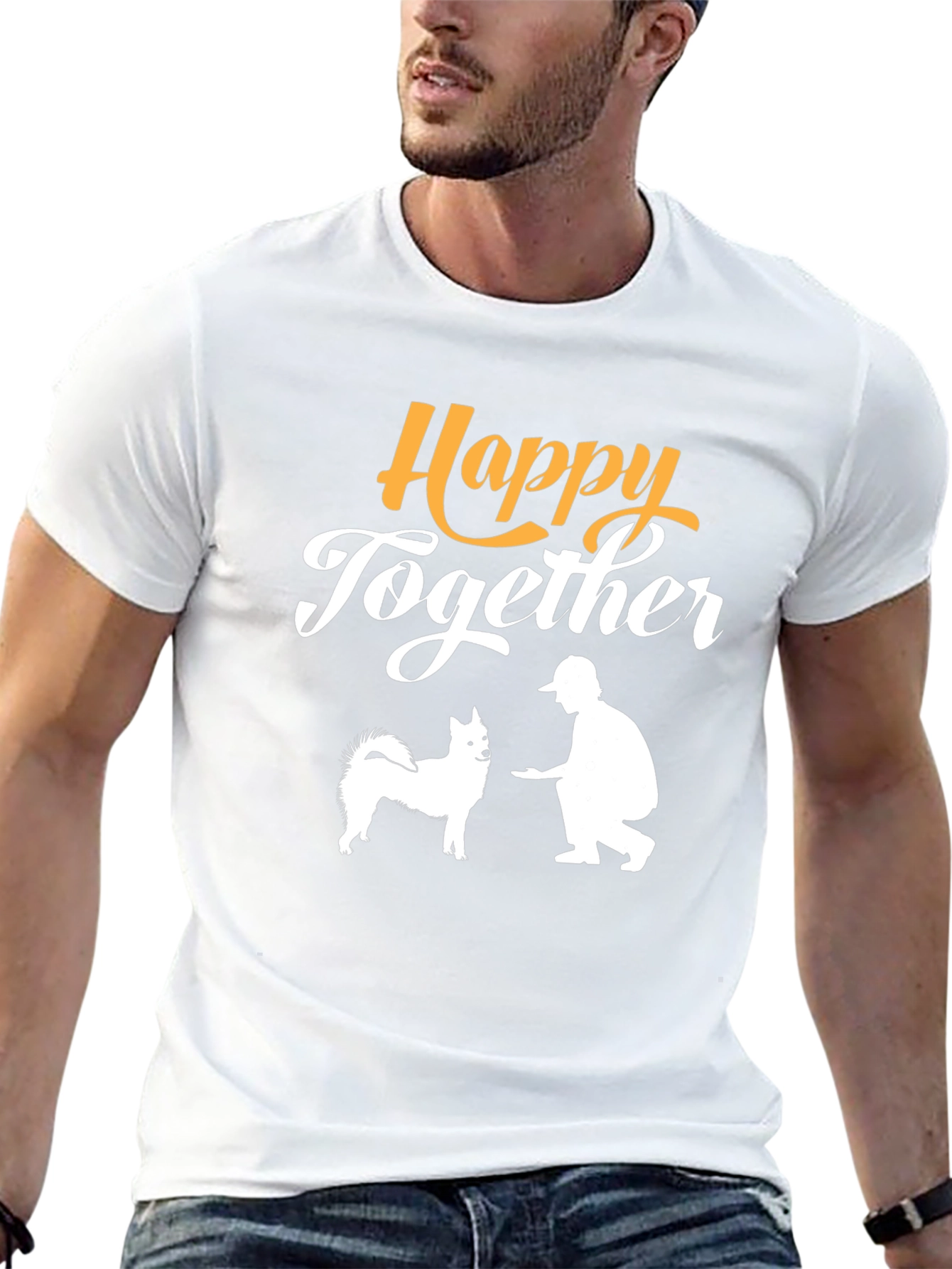 Happy Together T-Shirt - Dog Lover Apparel