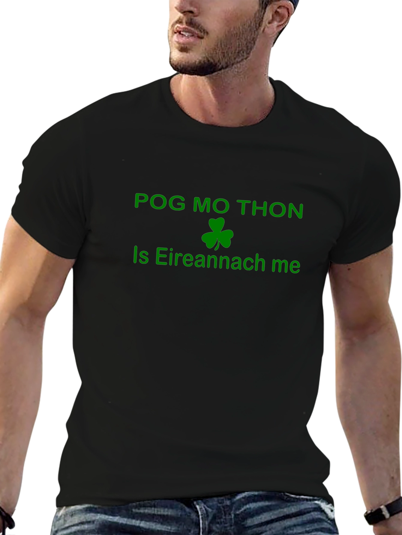 Irish Pride T-Shirt - Pog Mo Thon Design