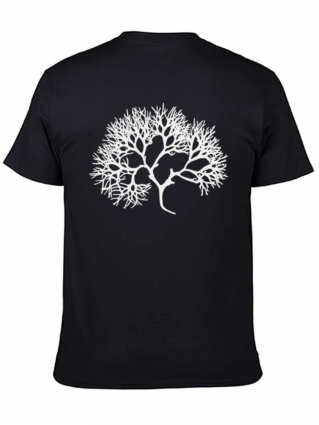 Abstract Tree Graphic T-Shirt