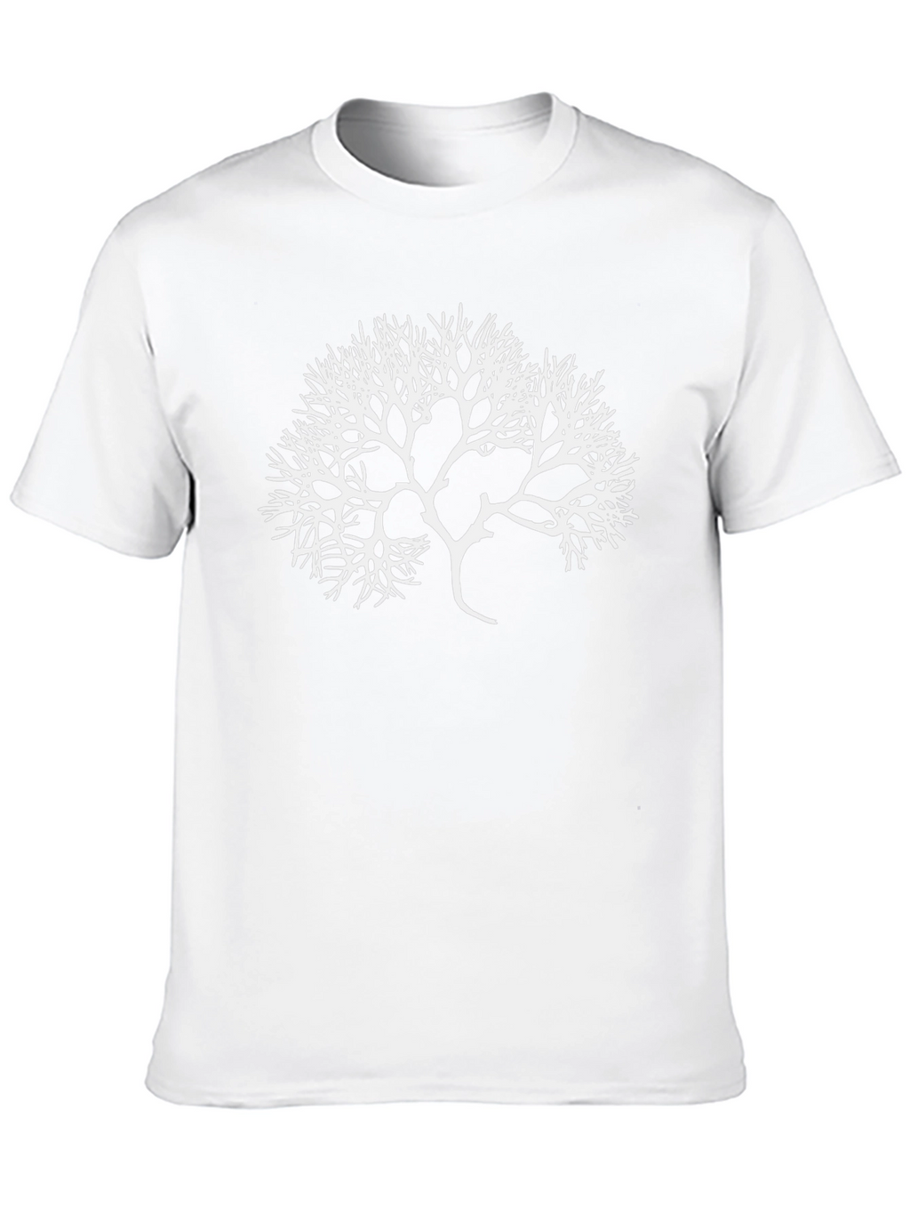 Abstract Tree Graphic T-Shirt