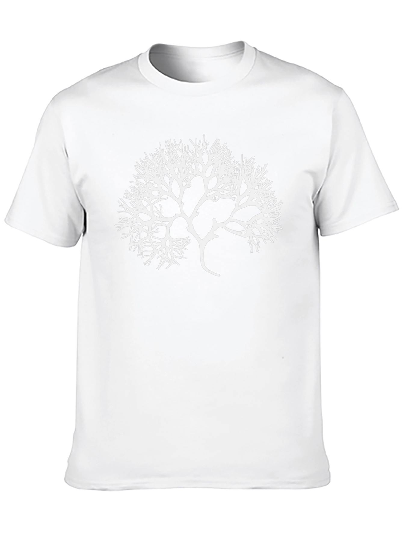 Abstract Tree Graphic T-Shirt