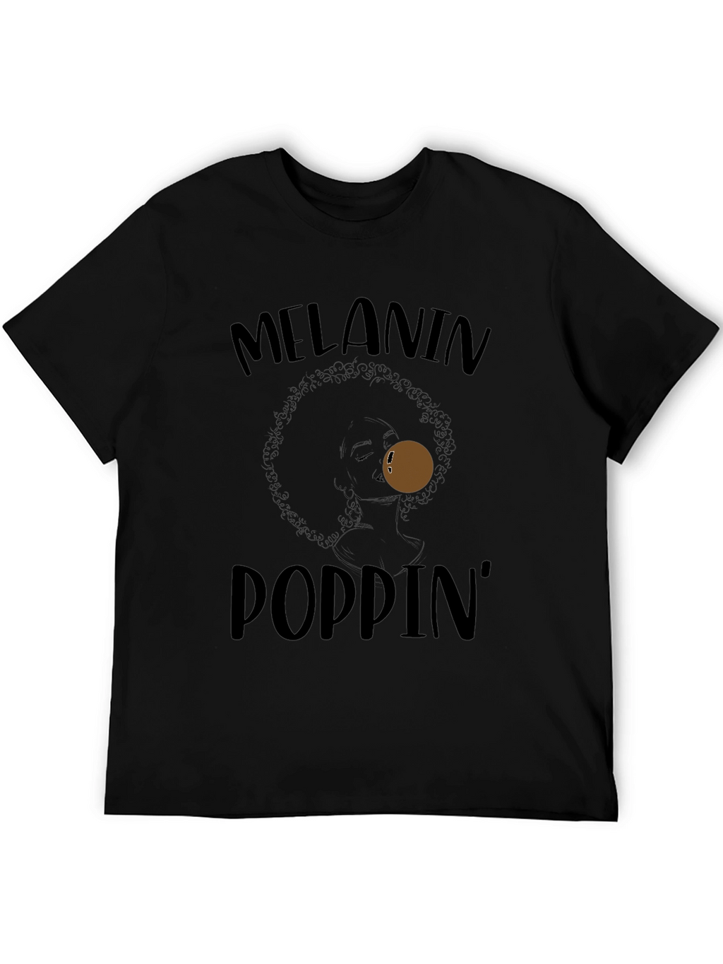 Melanin Poppin Graphic T-Shirt