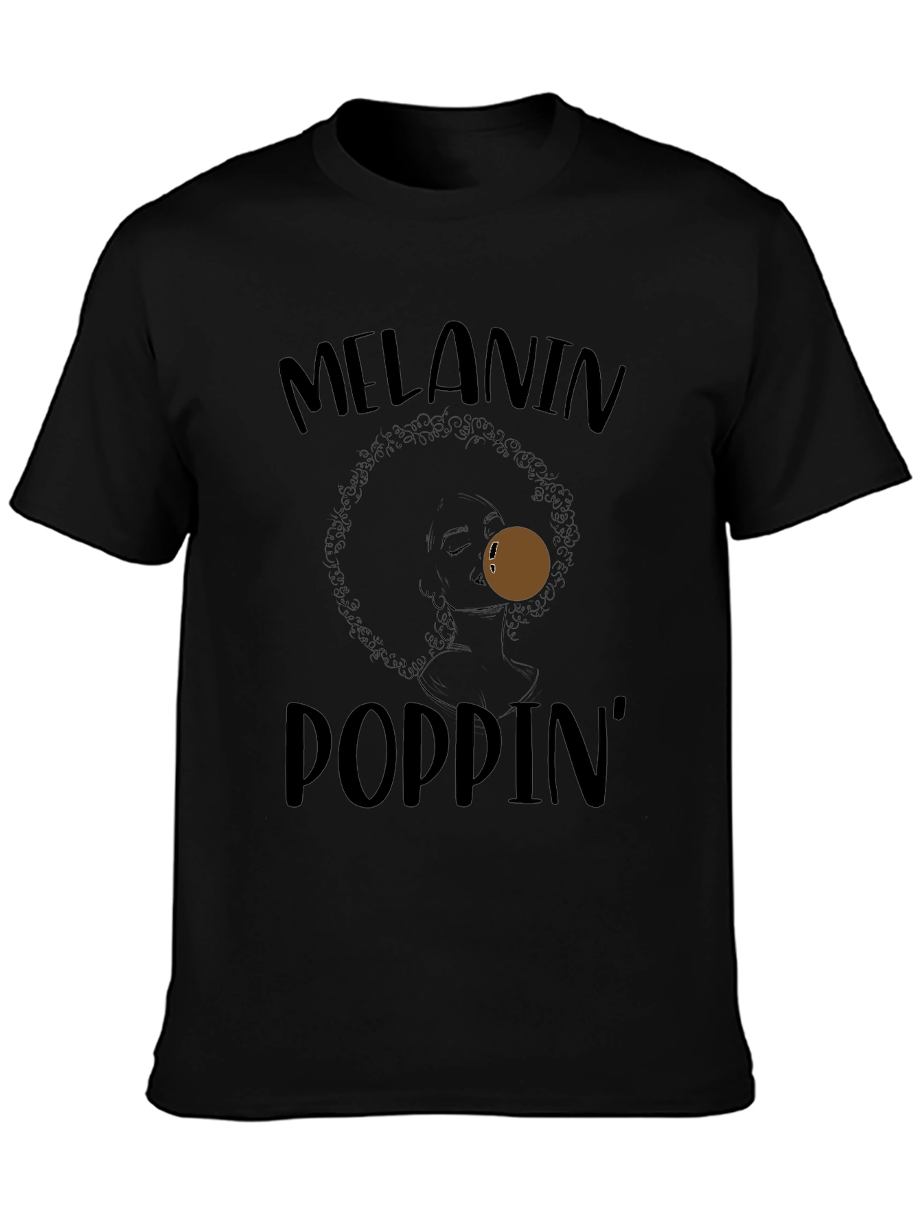 Melanin Poppin Graphic T-Shirt