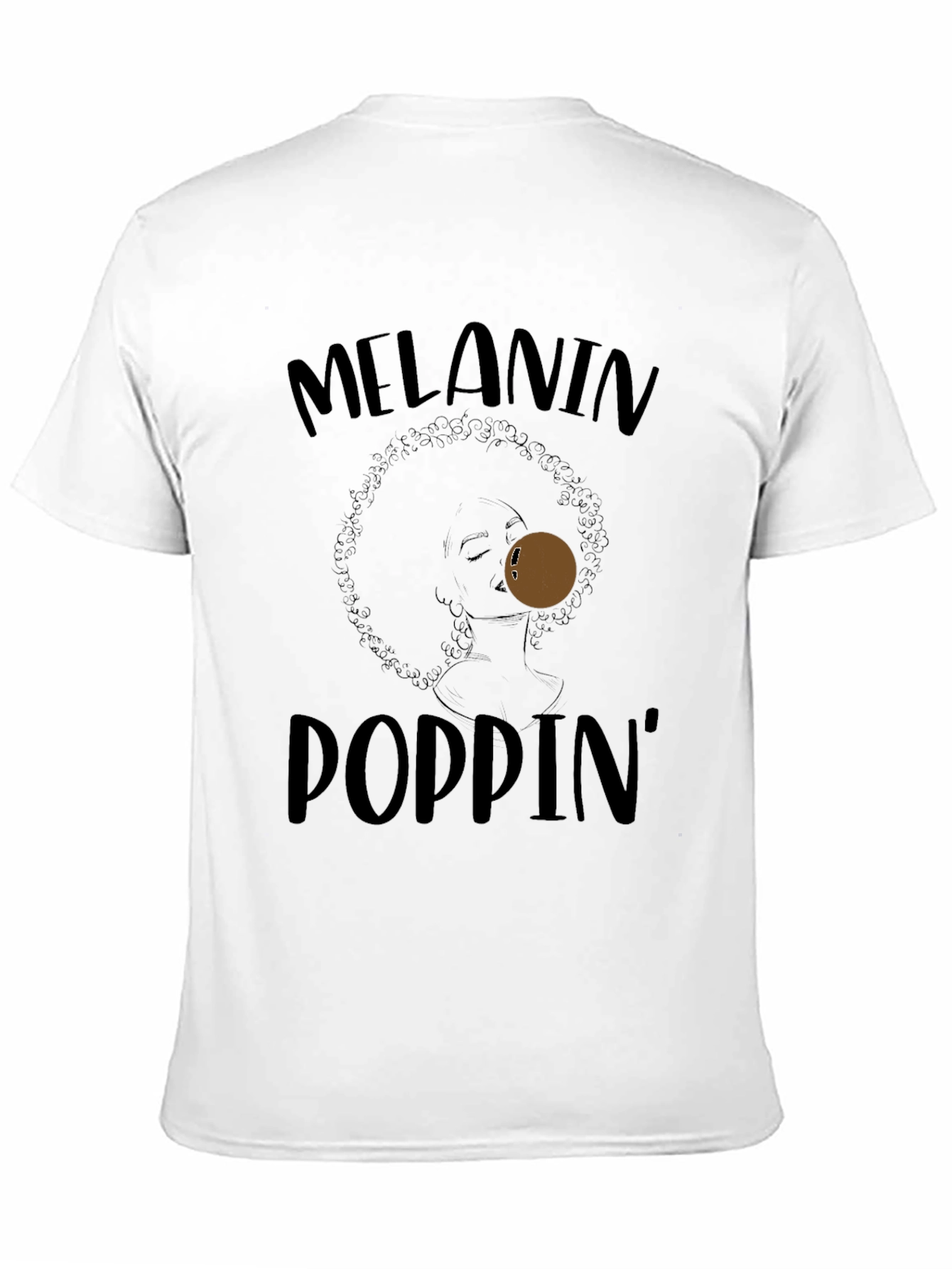 Melanin Poppin Graphic T-Shirt