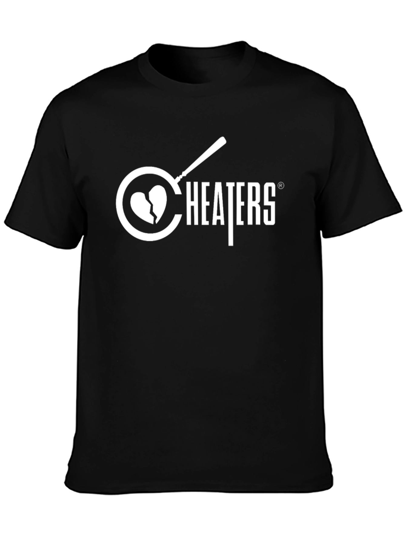 Cheaters T-Shirt - Black Tee