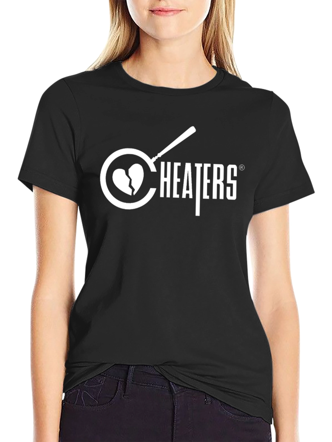 Cheaters T-Shirt - Black Tee