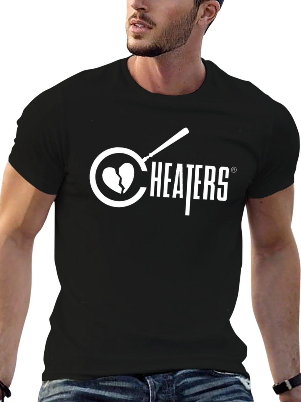 Cheaters T-Shirt - Black Tee