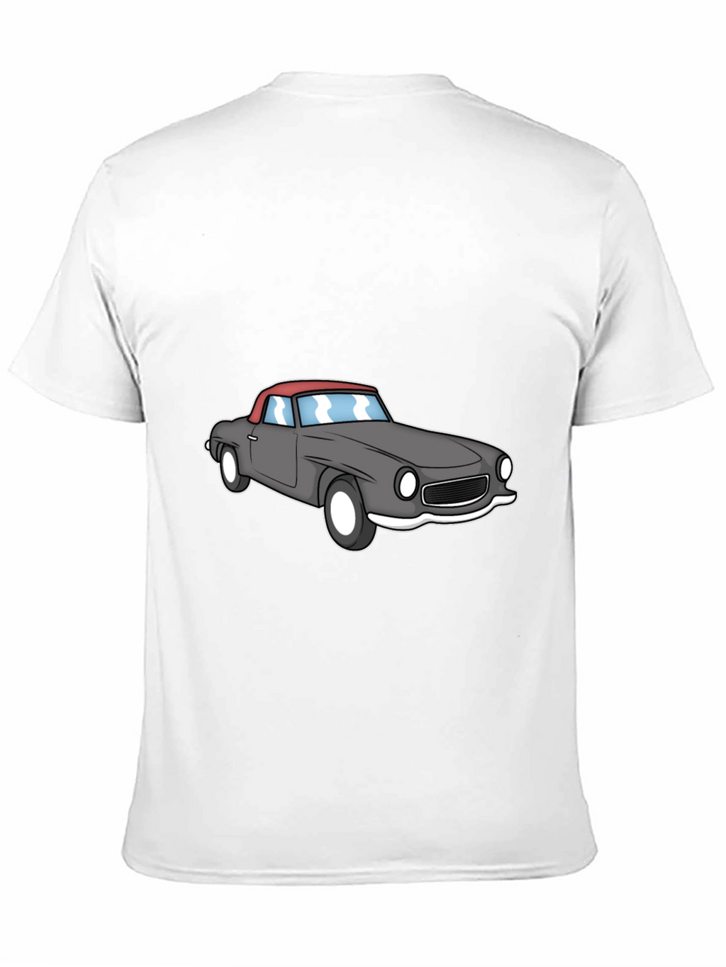 Classic Car Graphic Tee - Mens Black T-Shirt