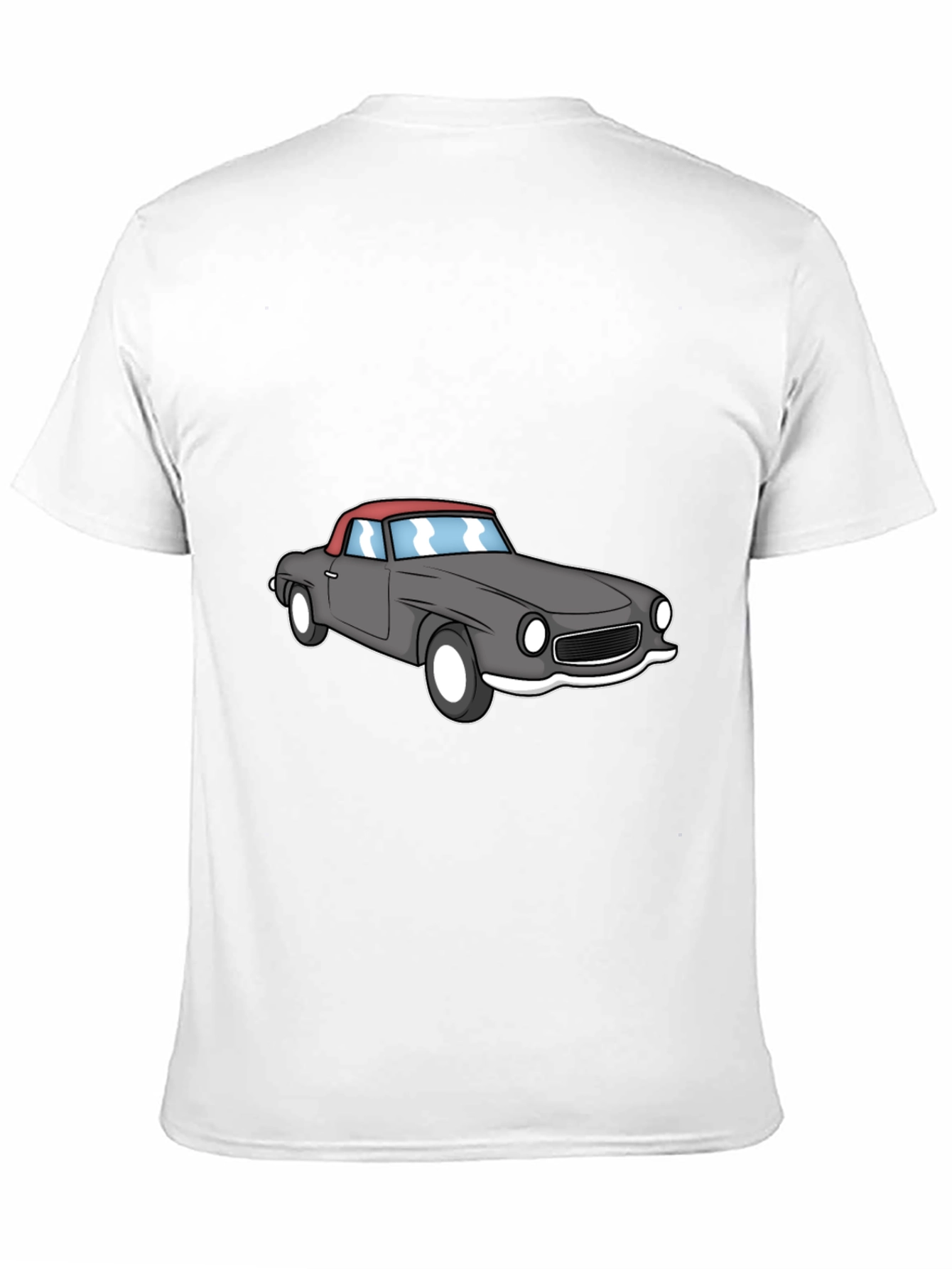 Classic Car Graphic Tee - Mens Black T-Shirt