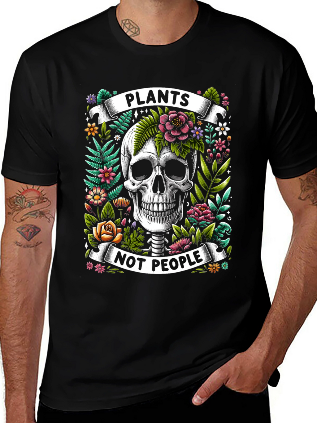 Plants Not People Graphic Tee