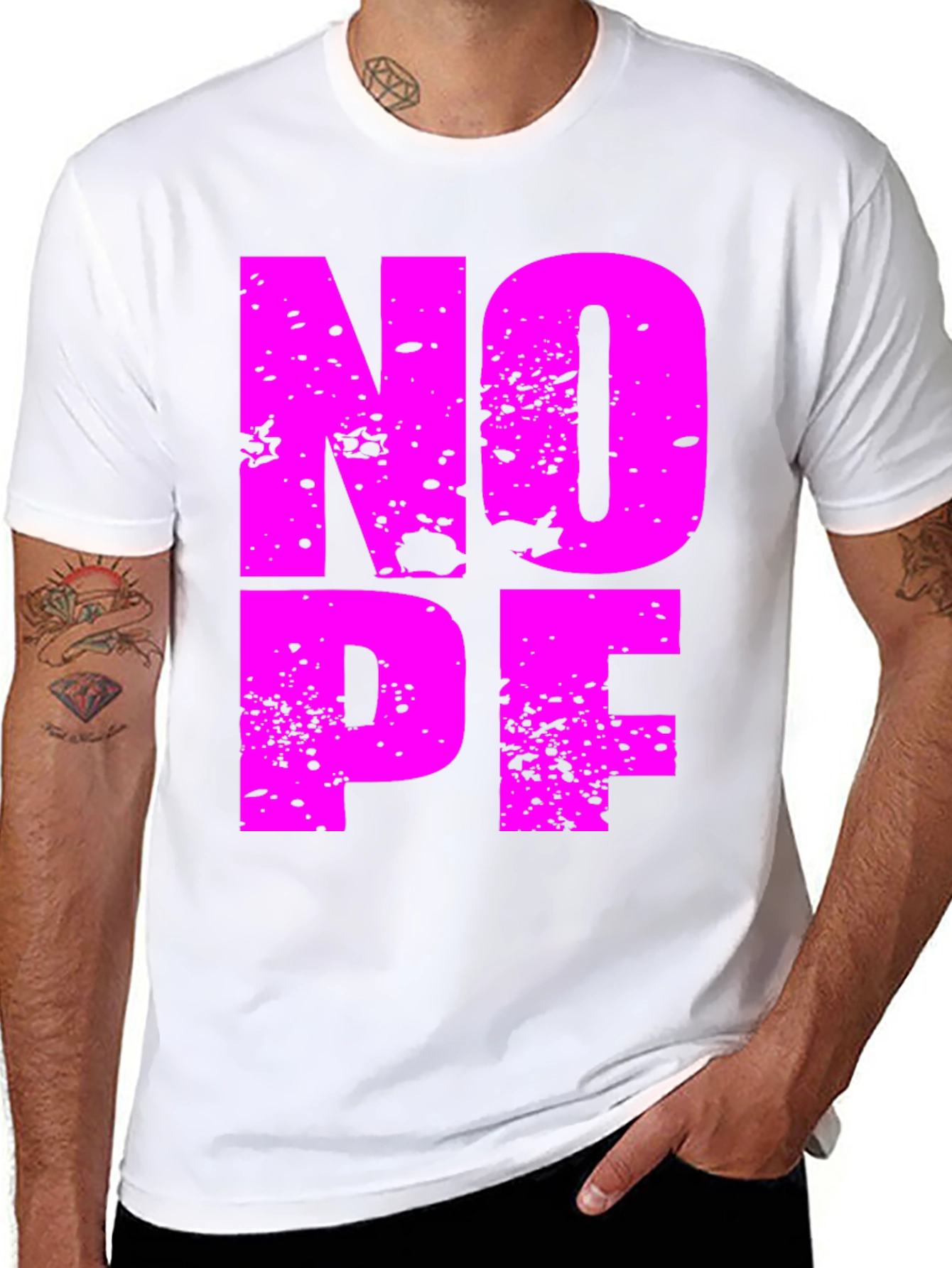 Nope Graphic Tee - Soft Cotton T-Shirt