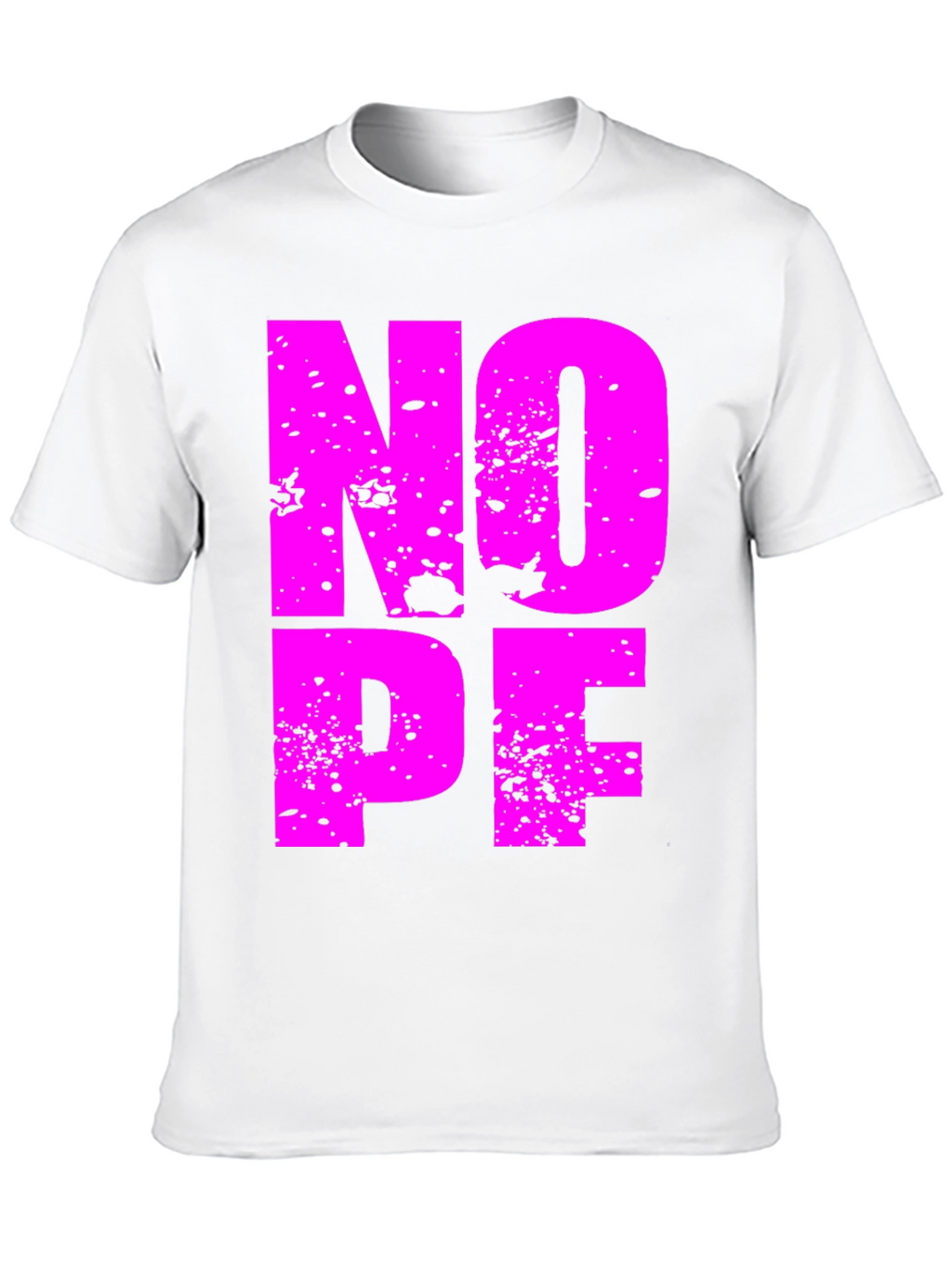 Nope Graphic Tee - Soft Cotton T-Shirt