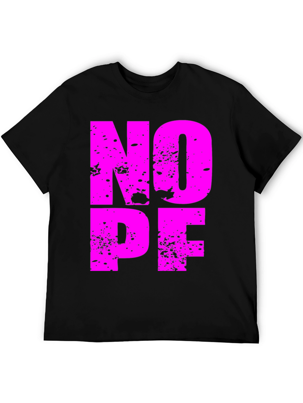 Nope Graphic Tee - Soft Cotton T-Shirt