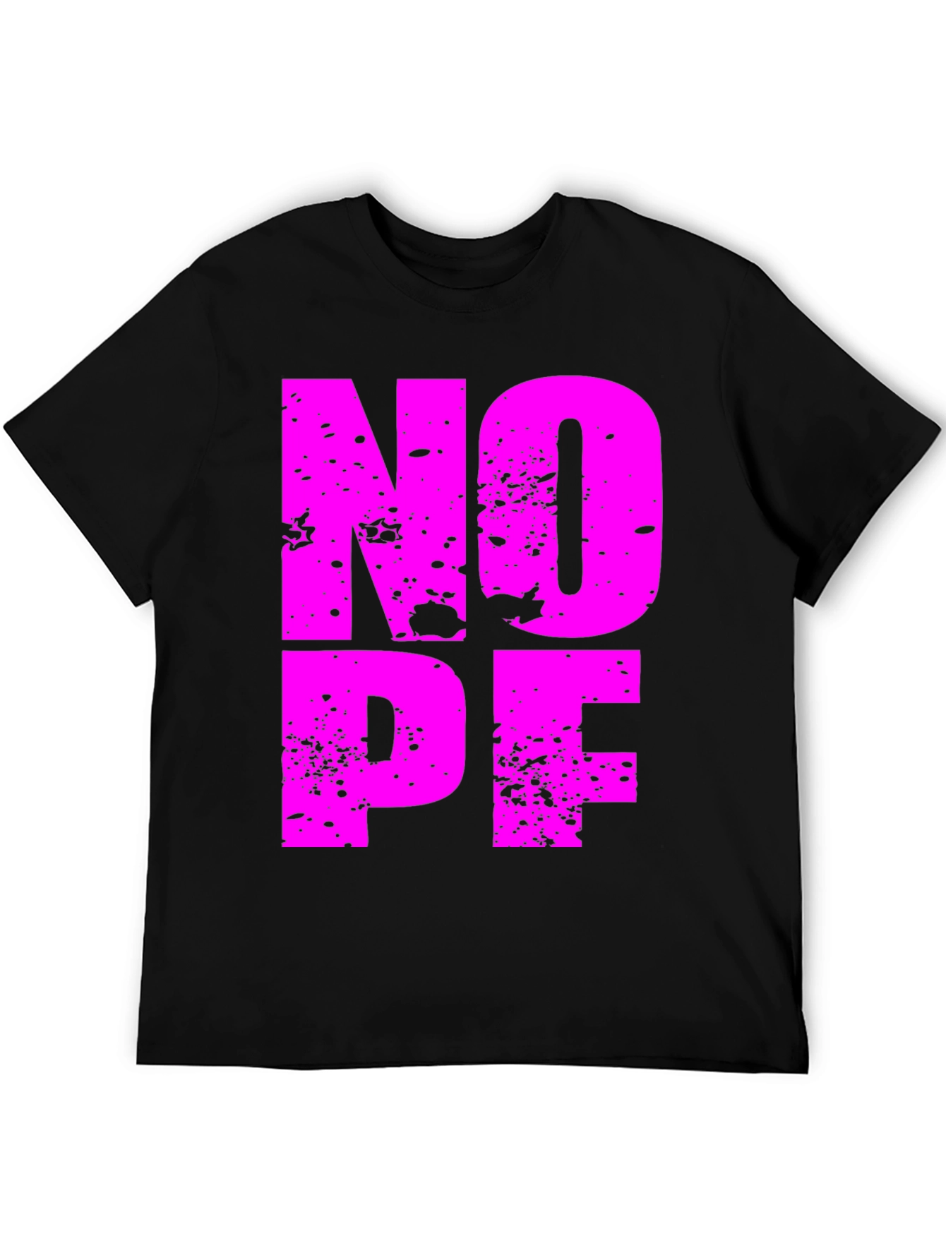 Nope Graphic Tee - Soft Cotton T-Shirt