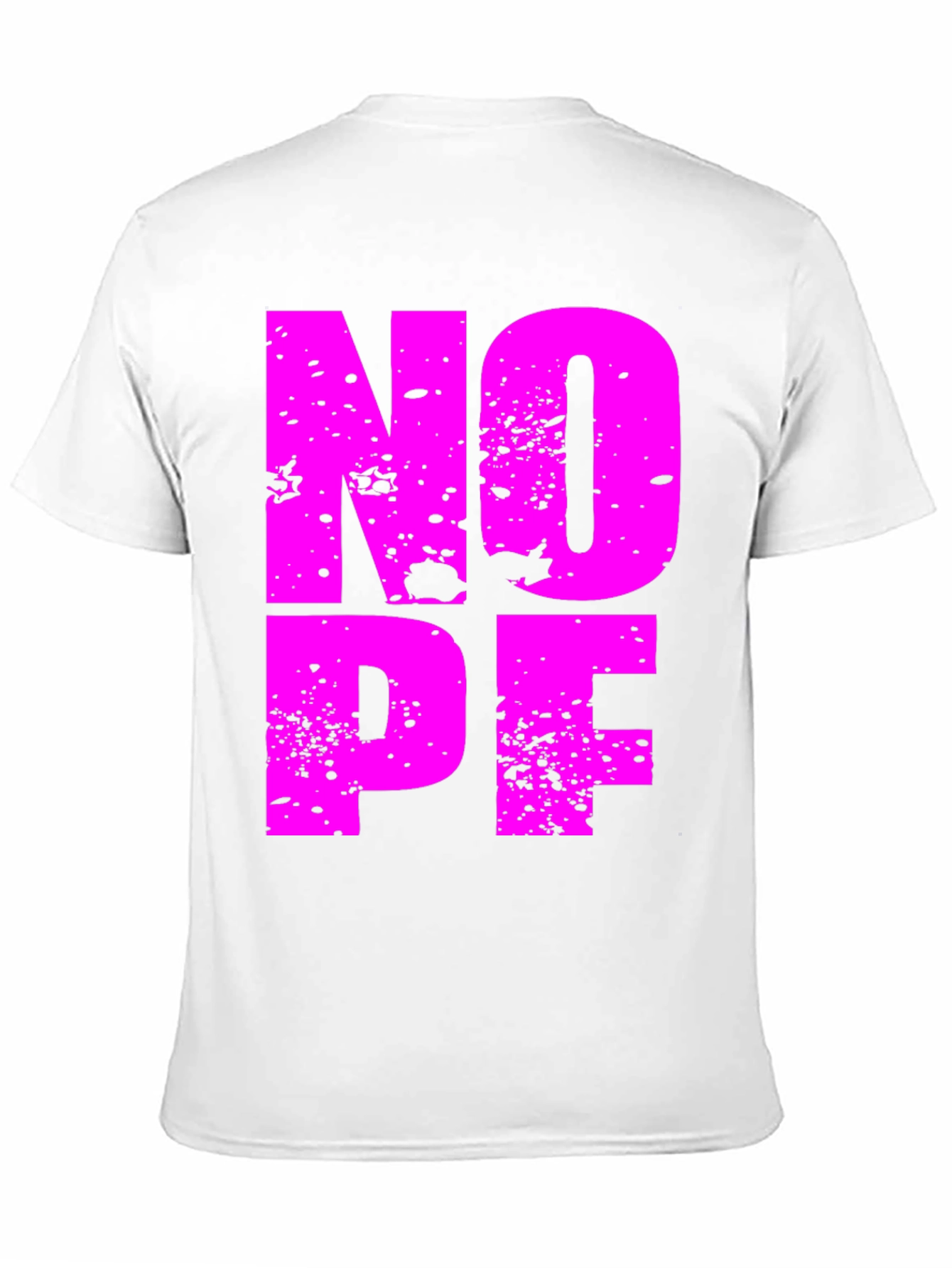 Nope Graphic Tee - Soft Cotton T-Shirt