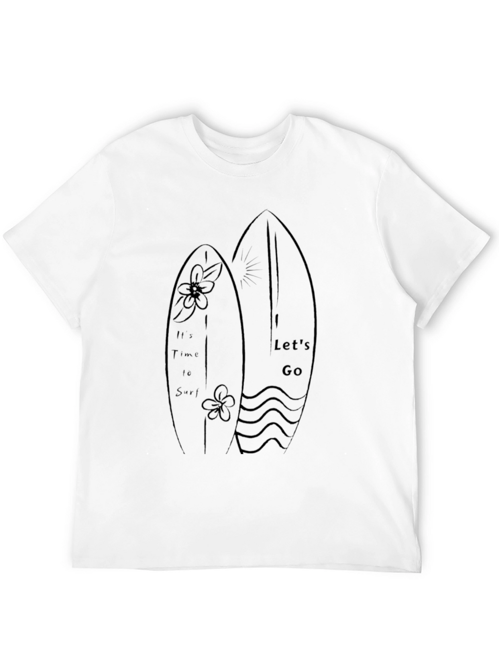 Surfboard Graphic T-Shirt