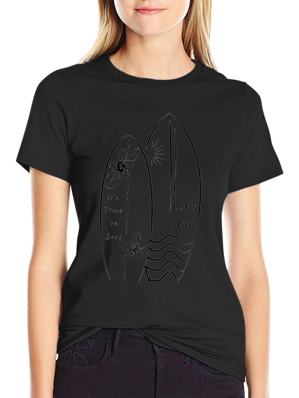 Surfboard Graphic T-Shirt
