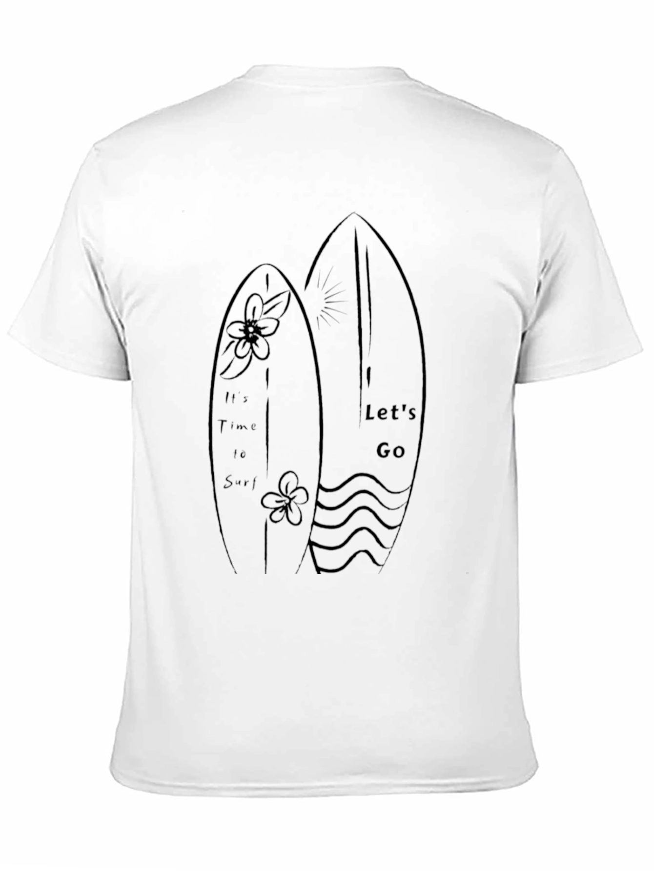 Surfboard Graphic T-Shirt