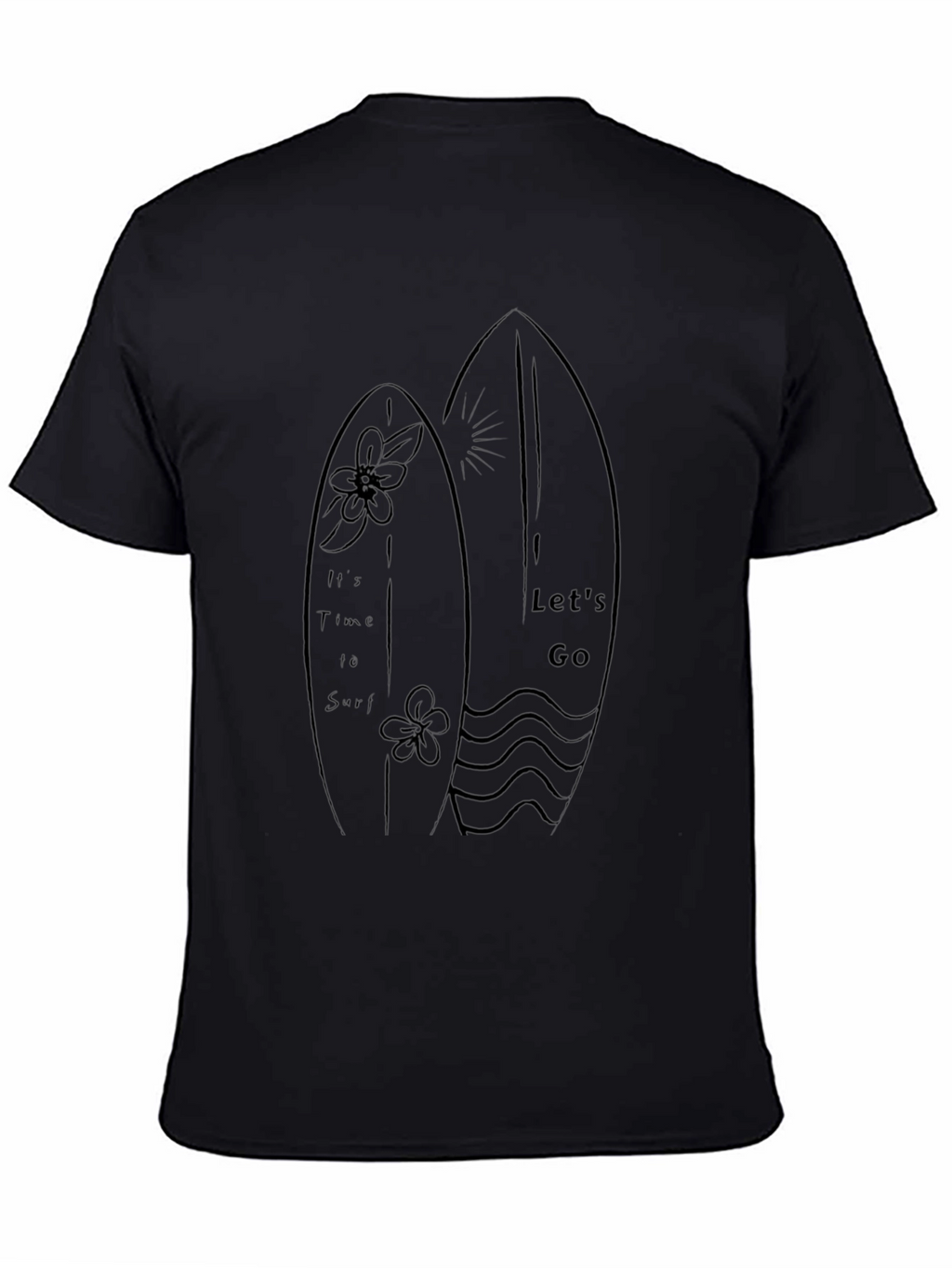 Surfboard Graphic T-Shirt