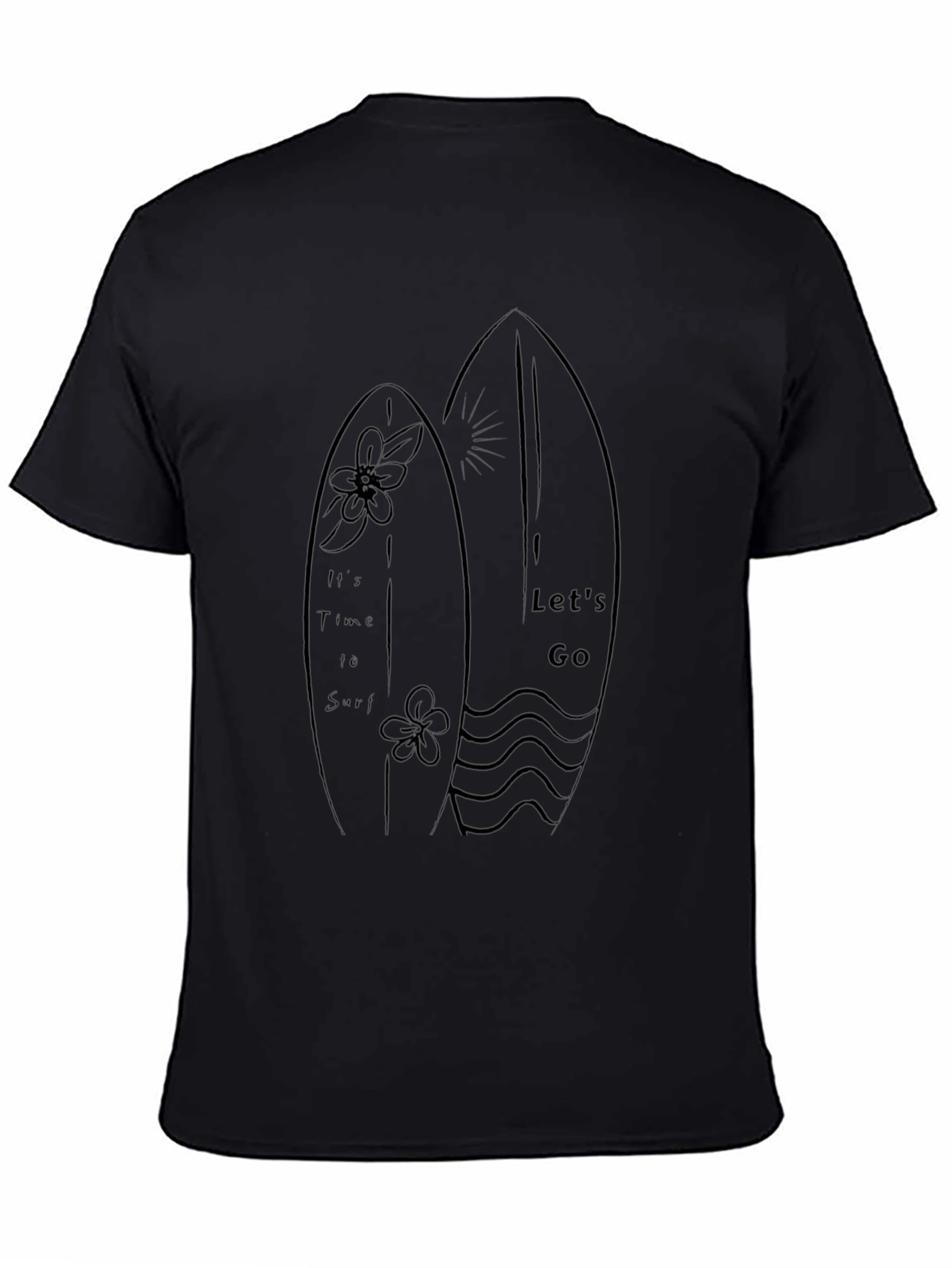 Surfboard Graphic T-Shirt