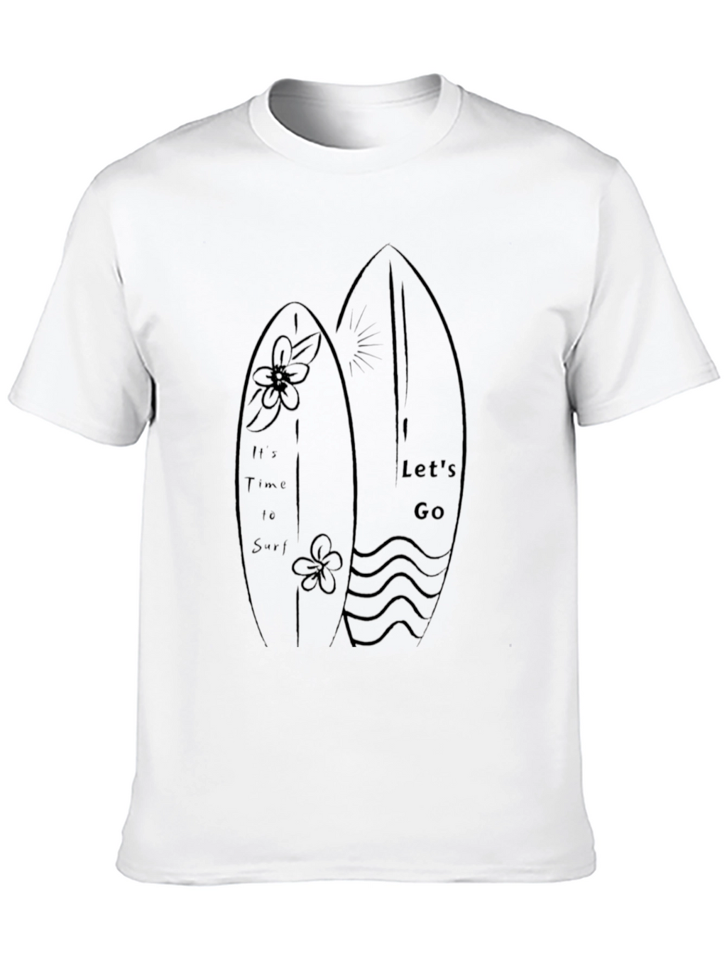 Surfboard Graphic T-Shirt