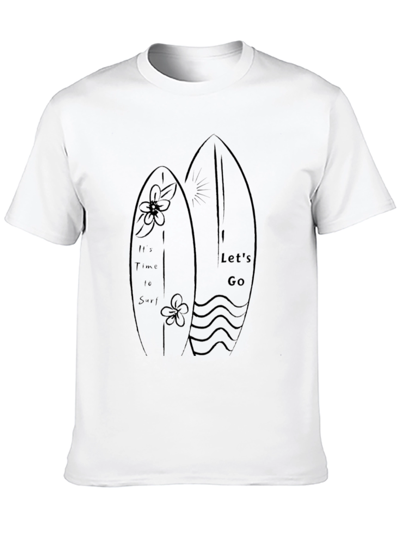 Surfboard Graphic T-Shirt