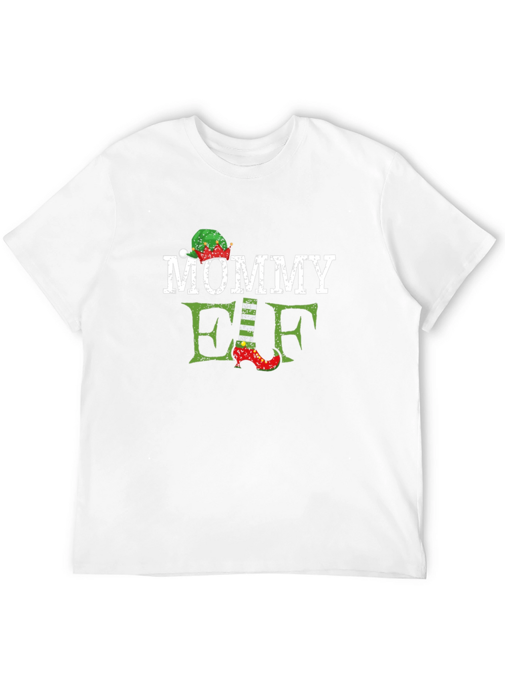 Mommy Elf Christmas Holiday T-Shirt
