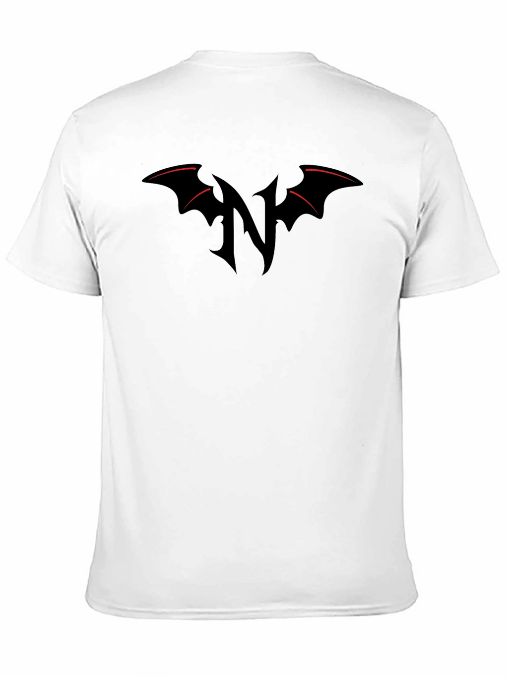 Bat Wing N Graphic Tee - Black