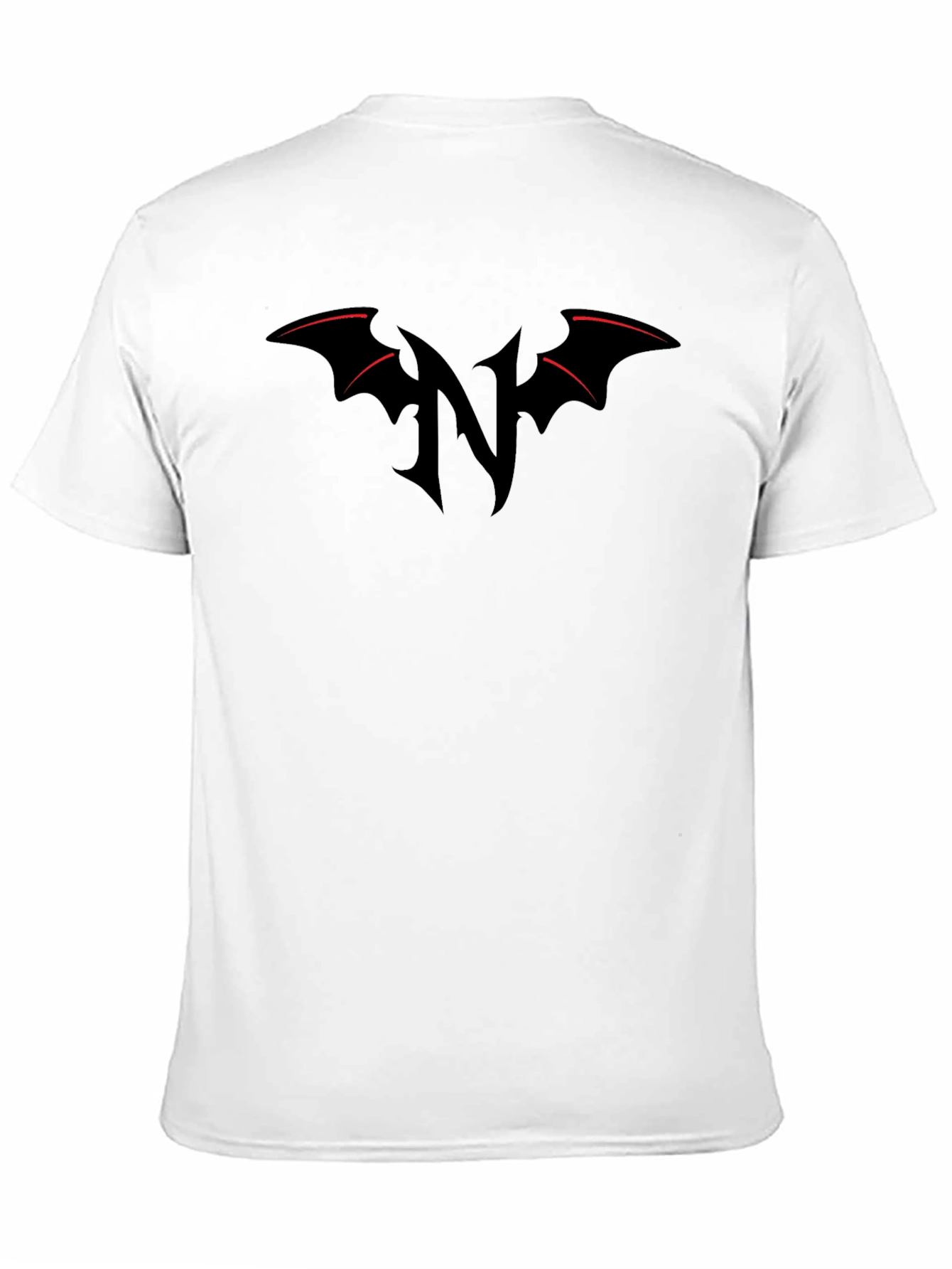 Bat Wing N Graphic Tee - Black