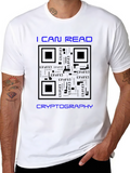 Cryptography QR Code T-Shirt