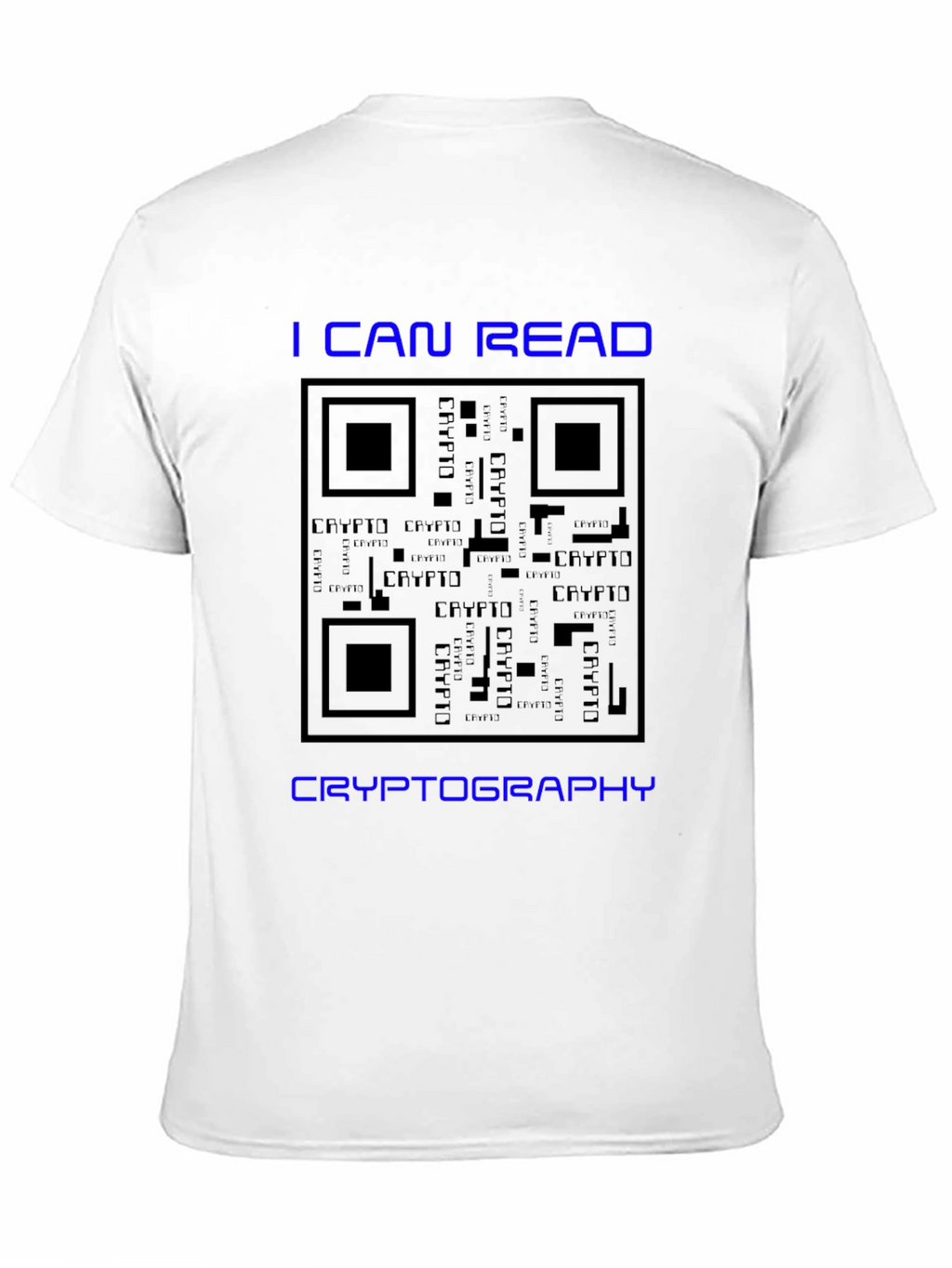 Cryptography QR Code T-Shirt