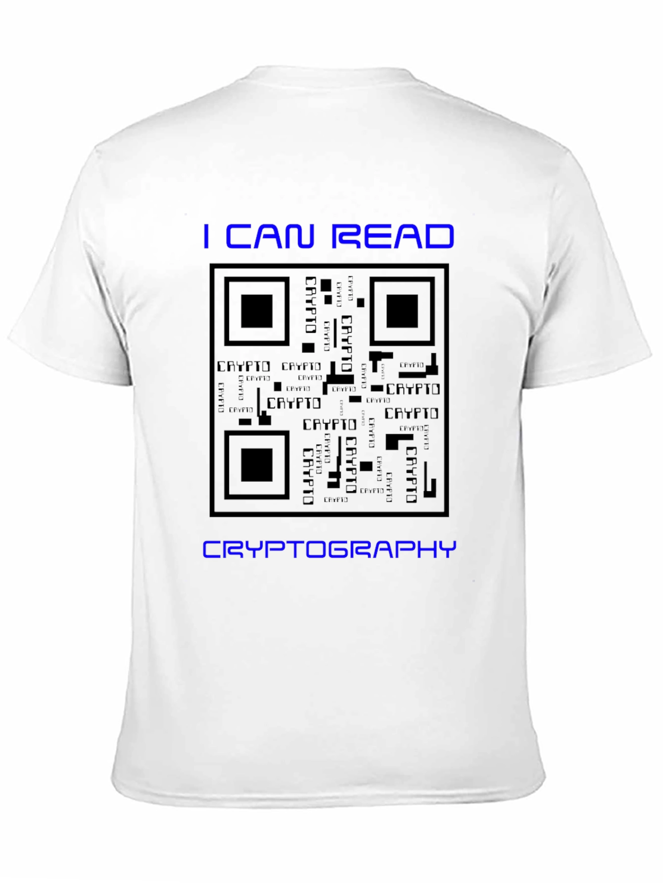 Cryptography QR Code T-Shirt