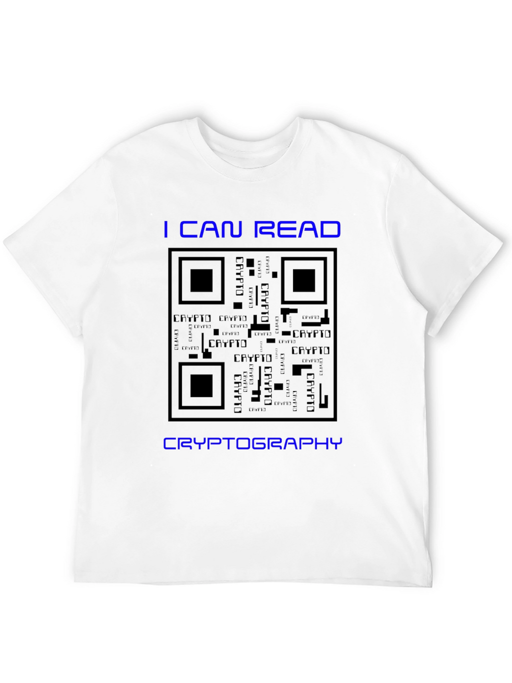 Cryptography QR Code T-Shirt