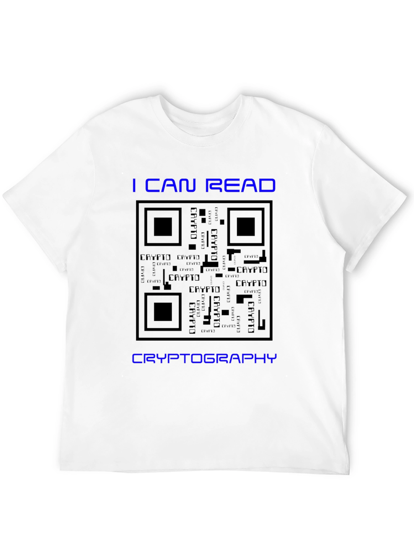 Cryptography QR Code T-Shirt