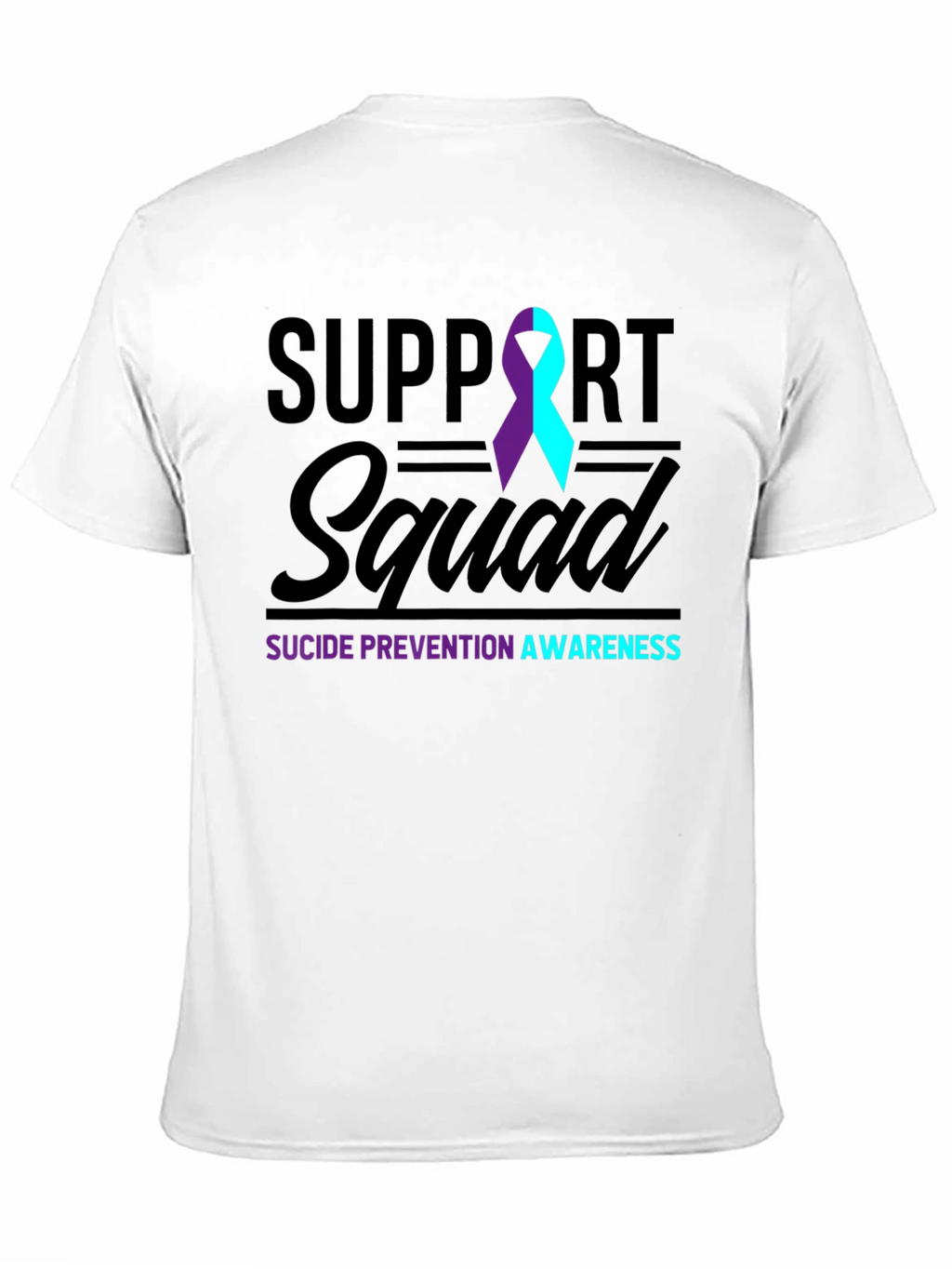 Suicide Prevention Awareness Support Squad T-Shirt