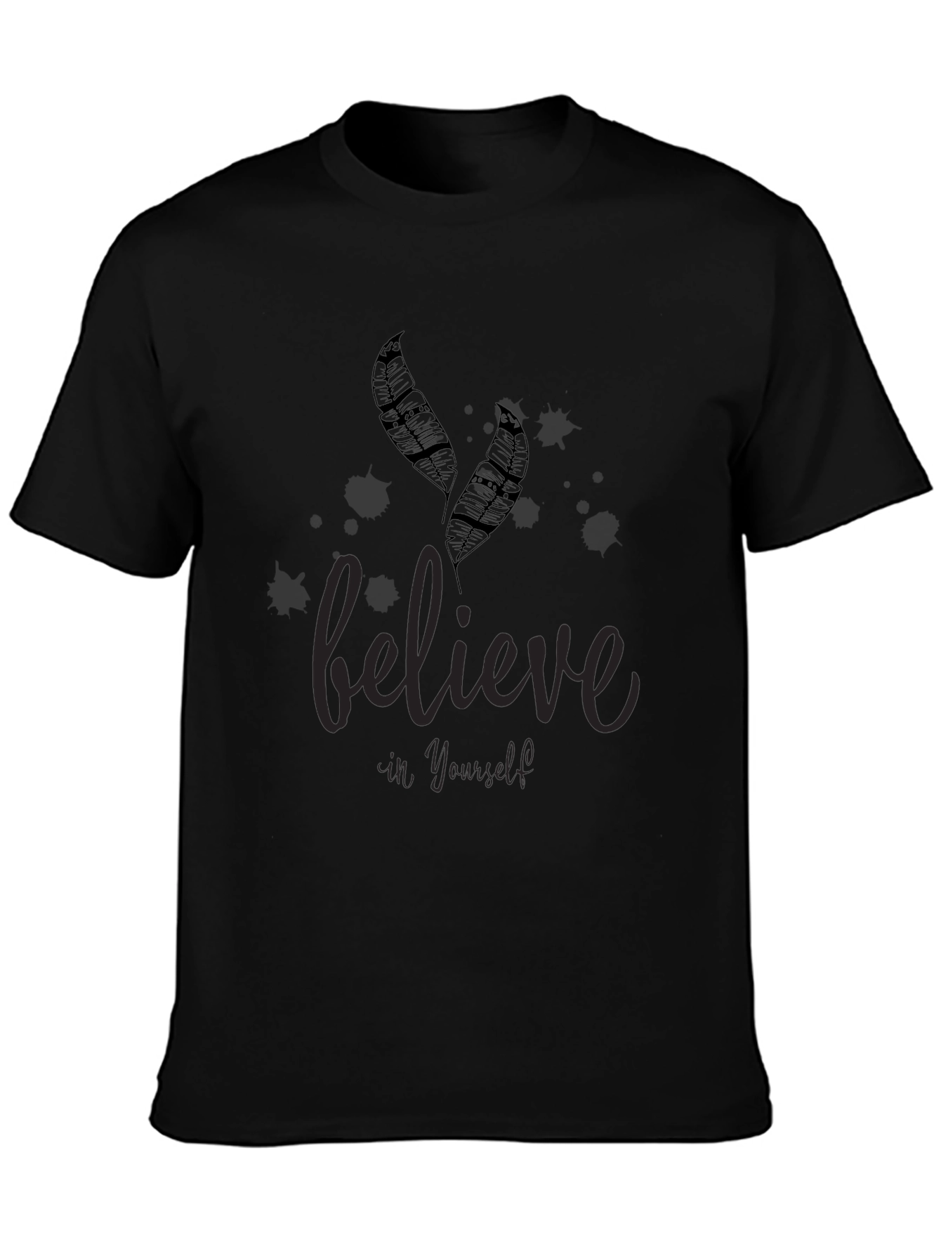 Believe in Yourself Graphic Tee - Stylish Comfort