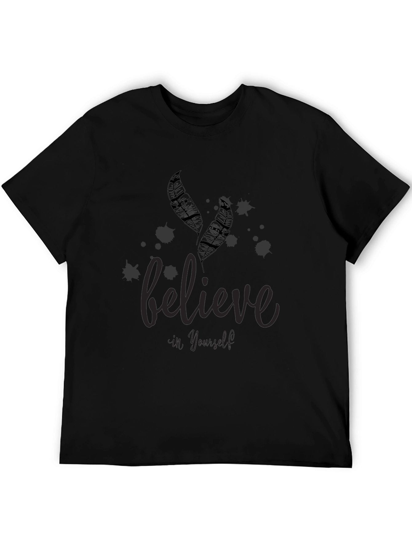 Believe in Yourself Graphic Tee - Stylish Comfort