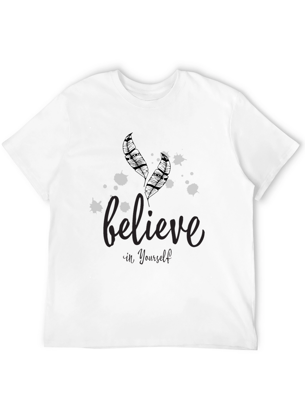 Believe in Yourself Graphic Tee - Stylish Comfort